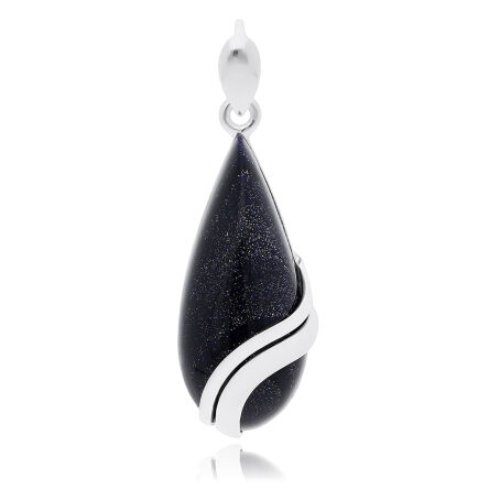 Zawieszka srebrna z Nocą Kairu duża pr.925