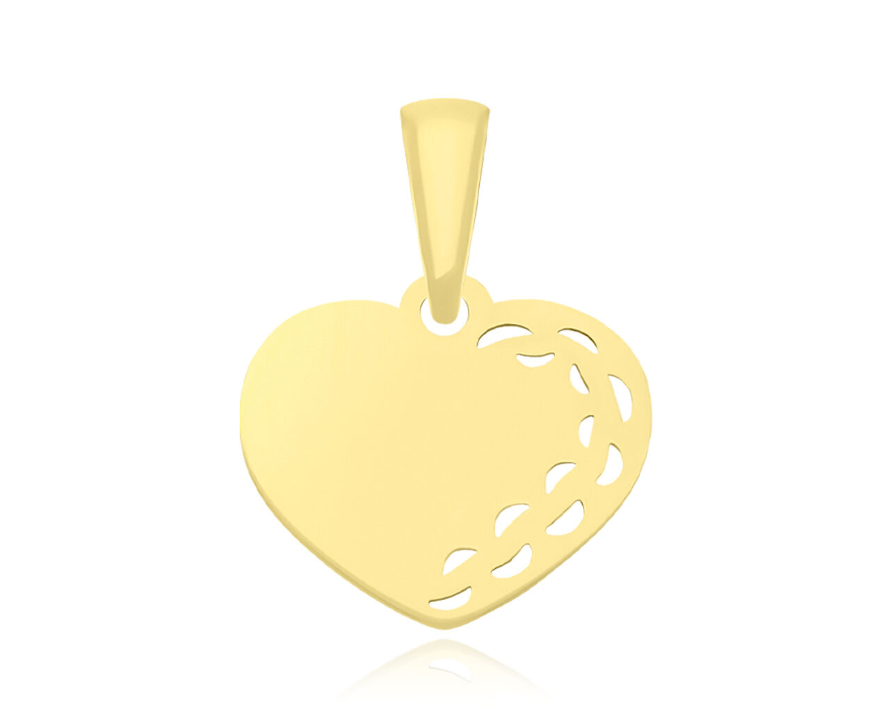 Zawieszka złota pr.585 serce