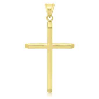 Złoty krzyżyk zawieszka pr.585